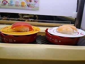 オーダー品が流れている画像