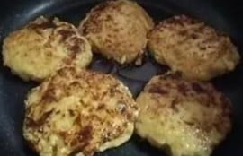 糖質制限35ハンバーグの写真