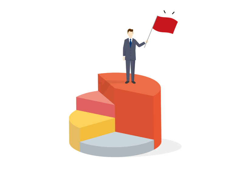 成長した人のイラスト