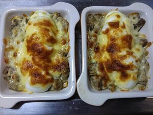 トースターで焼いた写真