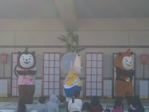 ステージでのイベントの写真