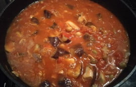 材料を全部入れ味を整えた写真