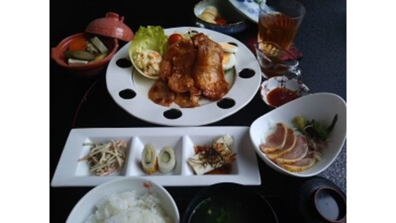 豚肉のしょうが焼きの写真