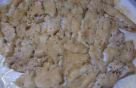 オープンで焼いた写真