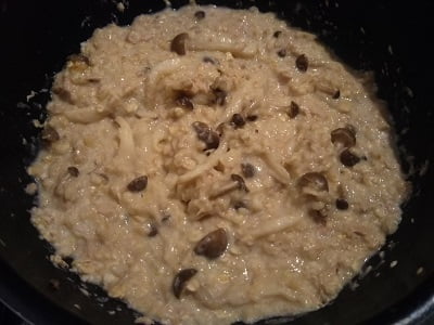 材料を全部入れて弱火で煮た写真