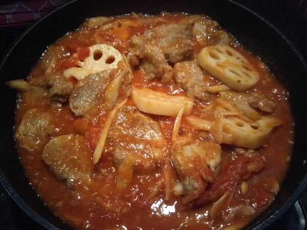 Add all ingredients and stew