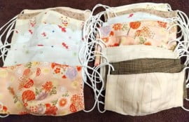 作ったマスクの写真