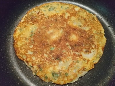 フライパンでしっかり焼いた画像