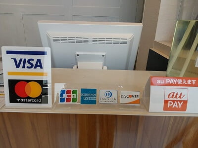 アース美容室の使えるキャッシュレス決済の写真