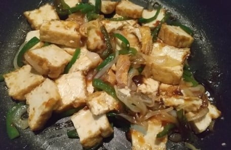 調味料を入れとろみがつくまで混ぜる