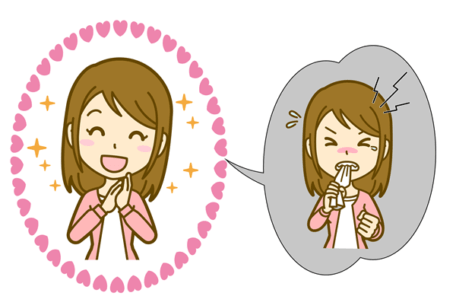 劣等感を解消した人のイラスト