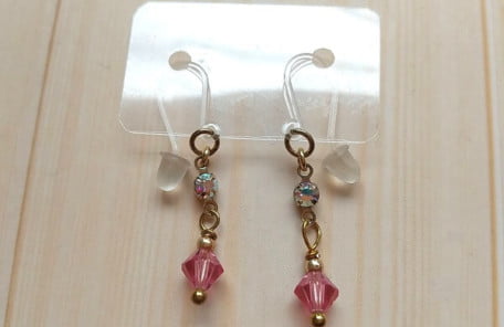 アンティークス蓮の買ったピアスの写真