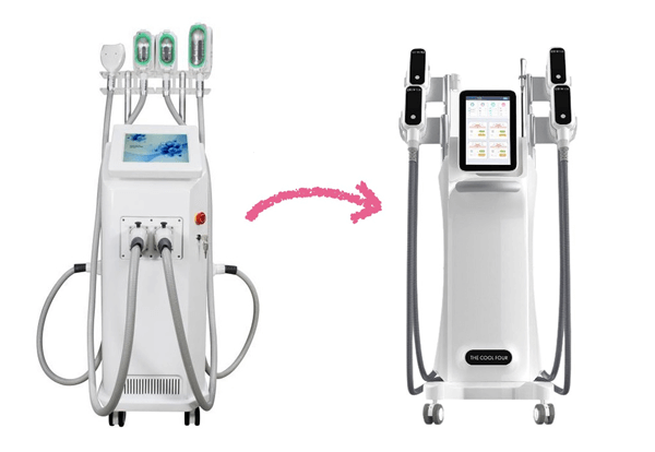冷却痩身機器変更のお知らせ
