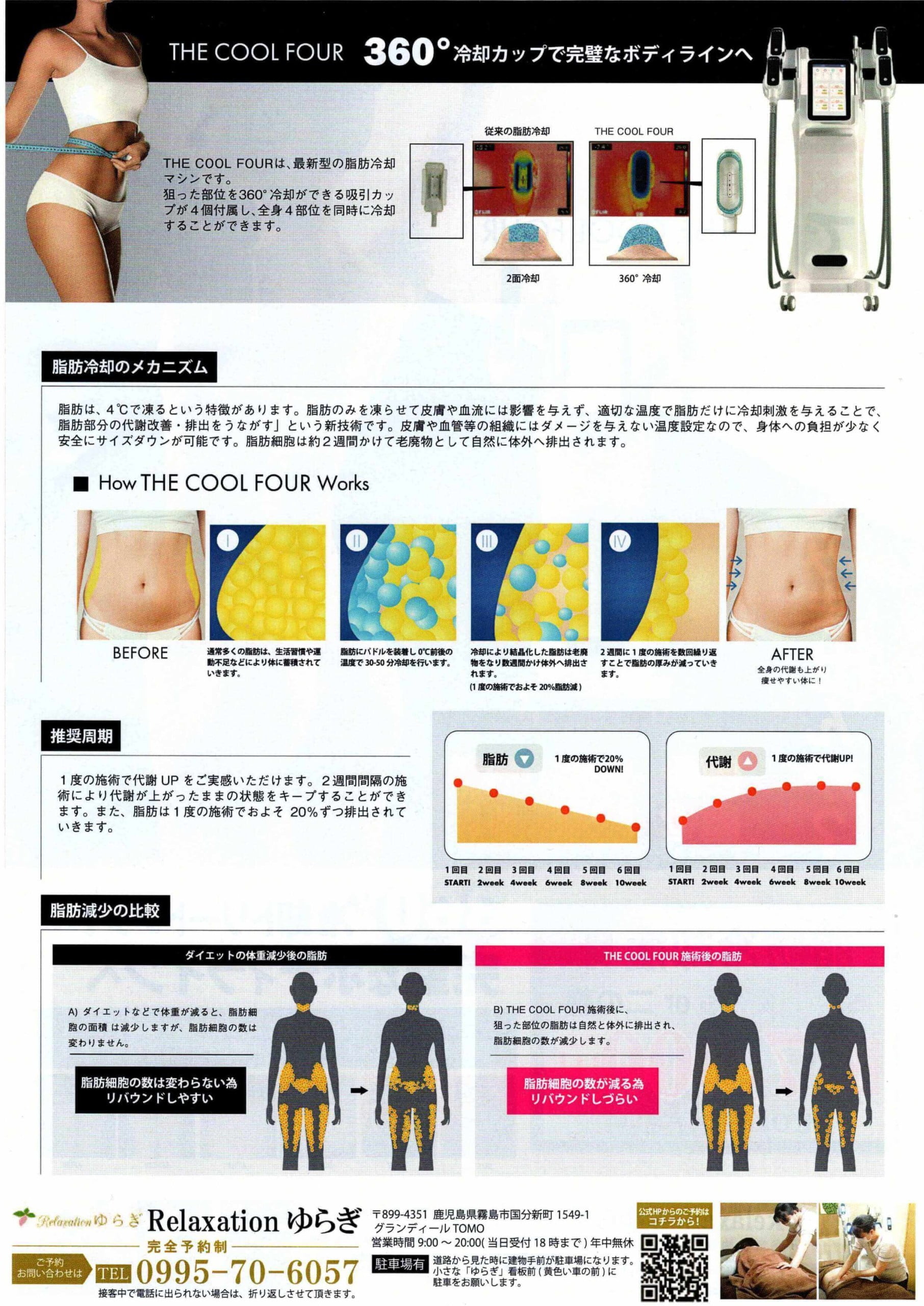 冷却痩身チラシ裏の画像
