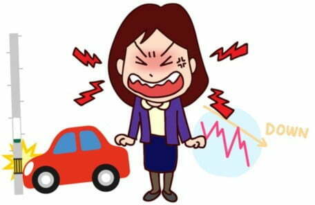 怒りっぽい人のイラスト