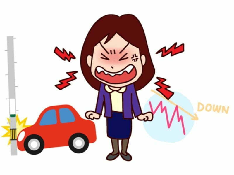 怒りっぽい人のイラスト