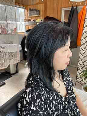 ドールでカットしてもらった写真