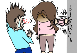 妻がプチギレたイラスト