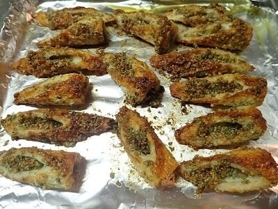 トースターで焼く