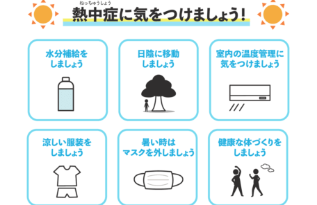 熱中症対策イラスト