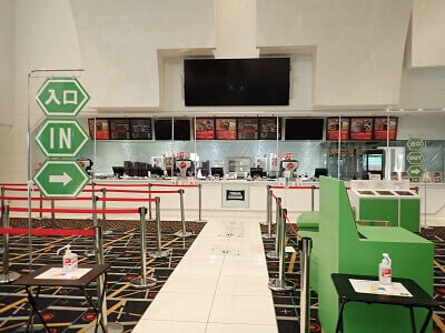 シネマサンシャイン姶良のフードコーナーの写真