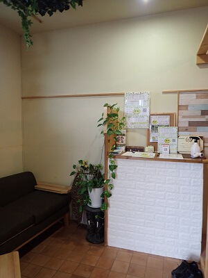 まちの整体やさんの正面の雰囲気の写真