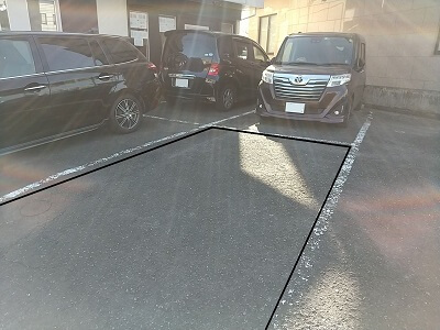 体質改善整体和のお客様駐車場の写真
