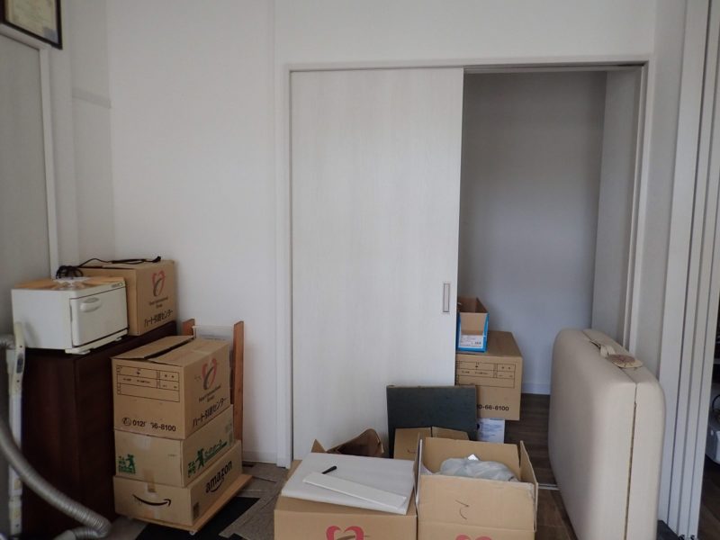 3月12日現在のRelaxationゆらぎ施術部屋の写真