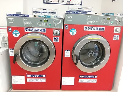 洗濯市場小松原店の18キロ、27キロ洗濯機の写真